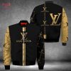 Louis Vuitton Black Mix Gold Bomber Jacket