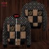 Louis Vuitton Square Pattern Design Bomber Jacket