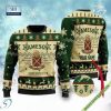 Jameson Irish Whiskey Custom Name Ugly Christmas Sweater