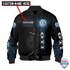 Volkswagen Custom Name GOLF Flash Bomber Jacket
