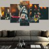 Guns N’ Roses Rock Band 5 Panel Canvas
