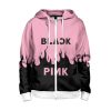 Blackpink Flame Zip Up Hoodie