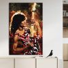 Van Halen Eddie Poster Portrait Canvas