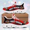 Harley-Davidson Red Black Max Soul Shoes
