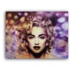Lady Gaga Vibrant Landscape Canvas