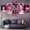 Blackpink Wall Art 5 Panel Canvas
