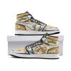 POKEMON Cubone Yellow White Air Jordan 1 High Sneakers