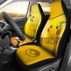 POKEMON Cute Pikachu Car Seat Covers