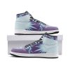 POKEMON Toxtricity Purple Air Jordan 1 High Sneakers