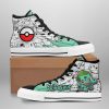 POKEMON Bulbasaur Mix Manga High Top Shoes