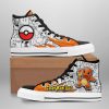 POKEMON Charmander Mix Manga High Top Shoes
