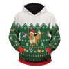 POKEMON Christmas Eevee Pullover Hoodie
