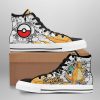 POKEMON Dragonite Mix Manga High Top Shoes