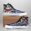 POKEMON Garchomp Mix Manga High Top Shoes