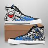 POKEMON Lucario Mix Manga High Top Shoes