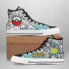 POKEMON Squirtle Mix Manga High Top Shoes
