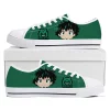 MY HERO ACADEMIA Izuku Midoriya Green Low Top Shoes