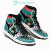 MY HERO ACADEMIA Izuku Midoriya Teal Air Jordan 1 High Sneakers