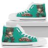 MY HERO ACADEMIA Izuku Midoriya Teal High Top Shoes