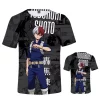 MY HERO ACADEMIA Shoto Todoroki Black T-Shirt
