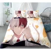 MY HERO ACADEMIA Shoto Todoroki Cat Kiss Bedding Set