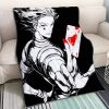 HUNTER X HUNTER Hisoka Black Fleece Blanket
