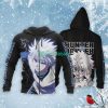 HUNTER X HUNTER Killua Zoldyck Black Zip Up Hoodie