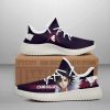 HUNTER X HUNTER Chrollo Lucilfer Dark Purple Yeezy Boost Sneakers