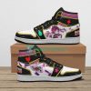 HUNTER X HUNTER Hisoka Black White Air Jordan 1 High Sneakers