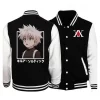 HUNTER X HUNTER Killua Zoldyck Black Baseball Jacket