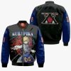 HUNTER X HUNTER Kurapika Black Blue Bomber Jacket