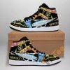 ONE PIECE Brook Black Air Jordan 1 High Sneakers
