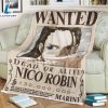 ONE PIECE Nico Robin Dead Or Alive Fleece Blanket
