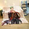 ONE PIECE Roronoa Zoro Anime Fleece Blanket