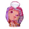 ONE PIECE Tony Tony Chopper Pink Pullover Hoodie