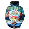 ONE PIECE Tony Tony Chopper Dark Blue Pullover Hoodie