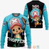 ONE PIECE Tony Tony Chopper Blue Sweater