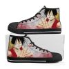 ONE PIECE Monkey D Luffy Anime High Top Shoes