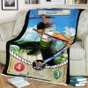 ONE PIECE Roronoa Zoro Fleece Blanket