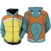POKEMON Blastoise Anime Zip Up Hoodie