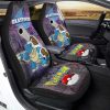 POKEMON Blastoise Galaxy Manga Style Car Seat Covers