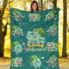 POKEMON Bulbasaur Anime Fleece Blanket