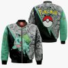 POKEMON Bulbasaur Anime Mix Manga Bomber Jacket