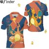 POKEMON Charizard Fire Type Polo Shirt