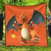 POKEMON Charizard Quilt Blanket