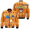 POKEMON Charizard Ugly Christmas Bomber Jacket