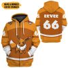 POKEMON Eevee Custom Name Number Sport Zip Up Hoodie
