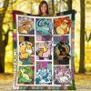 POKEMON Eevee Evolution Anime Manga Quilt Blanket