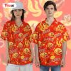 POKEMON Eevee Red Cute Hawaiian Shirt