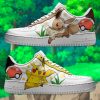 POKEMON Eevee x Pikachu Air Force 1 Shoes